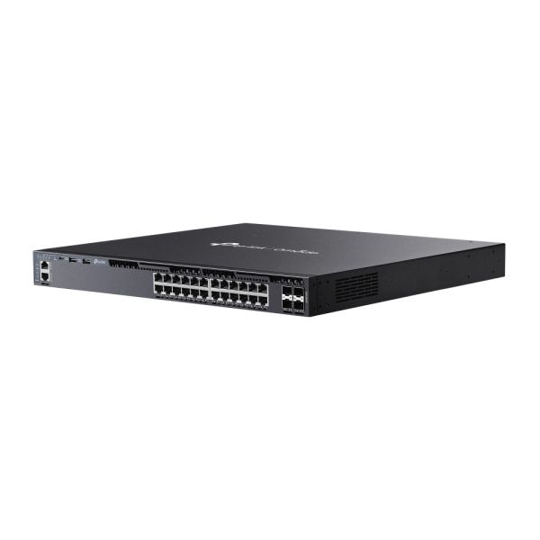 TP-Link Omada SG6428XHP netwerk-switch Managed L3 Gigabit Ethernet (10/100/1000) Power over Ethernet (PoE) 1U Zwart (SG6428XHP(UN))