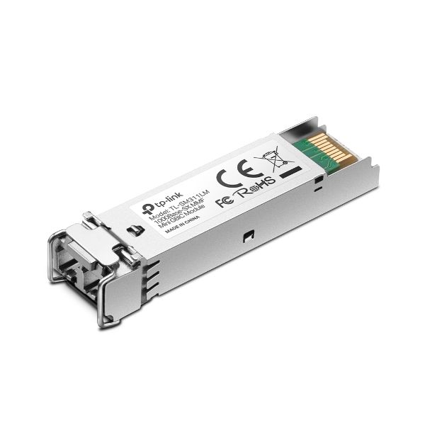 TP-Link TL-SM311LM netwerk transceiver module Vezel-optiek 1250 Mbit/s mini-GBIC/SFP 850 nm (SM311LM(UN)) TP-Link TL-SM311LM netwerk transceiver module Vezel-optiek 1250 Mbit/s mini-GBIC/SFP 850 nm (SM311LM(UN))
