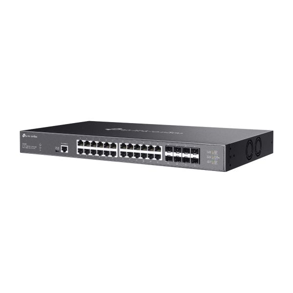 TP-Link Omada SX3832 netwerk-switch Managed L2/L2+ 10G Ethernet (100/1000/10000) 1U Zwart (SX3832(UN)) TP-Link Omada SX3832 netwerk-switch Managed L2/L2+ 10G Ethernet (100/1000/10000) 1U Zwart (SX3832(UN))