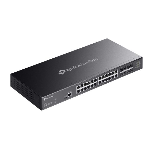 TP-Link Omada SX3832 netwerk-switch Managed L2/L2+ 10G Ethernet (100/1000/10000) 1U Zwart (SX3832(UN)) TP-Link Omada SX3832 netwerk-switch Managed L2/L2+ 10G Ethernet (100/1000/10000) 1U Zwart (SX3832(UN))