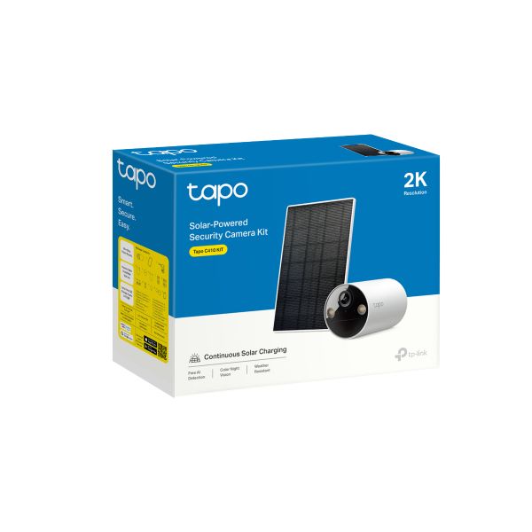 TP-Link Tapo C410 KIT bewakingscamera Bullet IP-beveiligingscamera Buiten 2304 x 1296 Pixels Plafond/muur (TAPO C410 KIT(EU)) TP-Link Tapo C410 KIT bewakingscamera Bullet IP-beveiligingscamera Buiten 2304 x 1296 Pixels Plafond/muur (TAPO C410 KIT(EU))