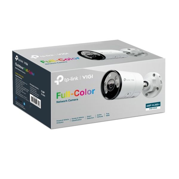 TP-Link VIGI C345 Kogel (vorm) IP-beveiligingscamera Buiten 2688 x 1520 Pixels Muur (VIGI C345(6MM)(UN))