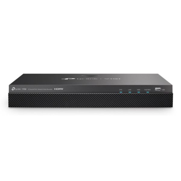 TP-Link VIGI NVR2008H-8MP-2TB Netwerk Video Recorder (NVR) Zwart (VIGI NVR2008H-8MP-2TB(UN)) TP-Link VIGI NVR2008H-8MP-2TB Netwerk Video Recorder (NVR) Zwart (VIGI NVR2008H-8MP-2TB(UN))
