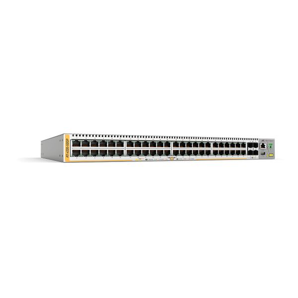 Allied Telesis AT-x220-52GP-50 Managed L3 Gigabit Ethernet (10/100/1000) Power over Ethernet (PoE) 1U Grijs (AT-X220-52GP-50) Allied Telesis AT-x220-52GP-50 Managed L3 Gigabit Ethernet (10/100/1000) Power over Ethernet (PoE) 1U Grijs (AT-X220-52GP-50)