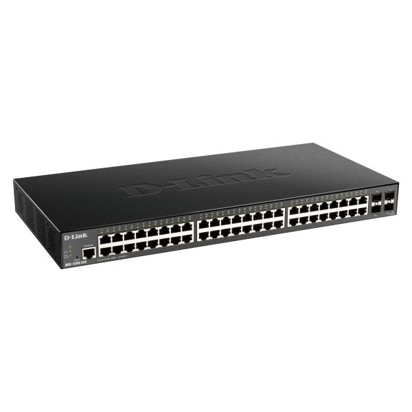 D-Link DGS-1250-52X netwerk-switch Managed L3 Gigabit Ethernet (10/100/1000) Zwart (DGS-1250-52X)