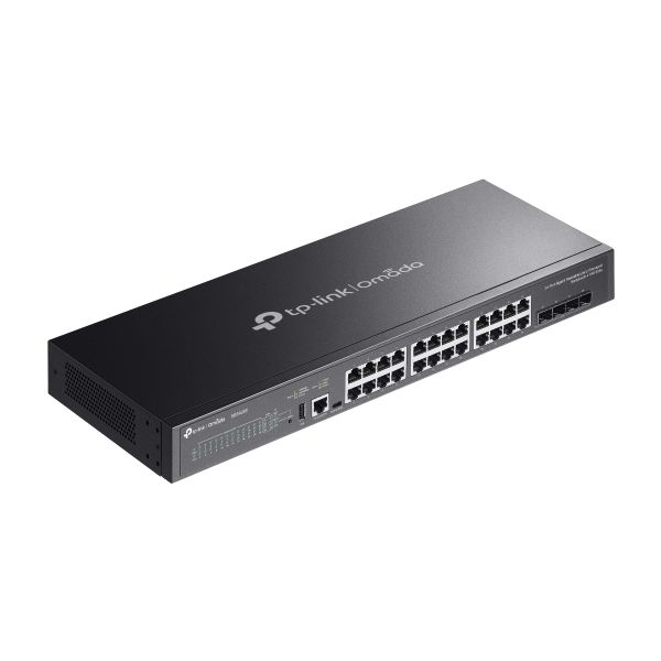TP-Link Omada SG5428X(UN) netwerk-switch Managed L3 Gigabit Ethernet (10/100/1000) Zwart (SG5428X(UN))