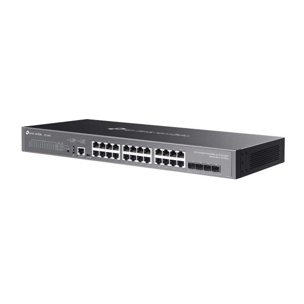 TP-Link Omada SG5428X(UN) netwerk-switch Managed L3 Gigabit Ethernet (10/100/1000) Zwart (SG5428X(UN))