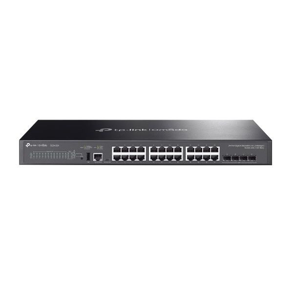 TP-Link Omada SG5428X netwerk-switch Managed L3 Gigabit Ethernet (10/100/1000) Zwart (SG5428X(UN))