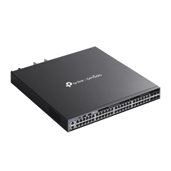 TP-Link Omada SG6654XHP netwerk-switch Managed L3 Gigabit Ethernet (10/100/1000) Power over Ethernet (PoE) 1U Zwart (SG6654XHP(UN))