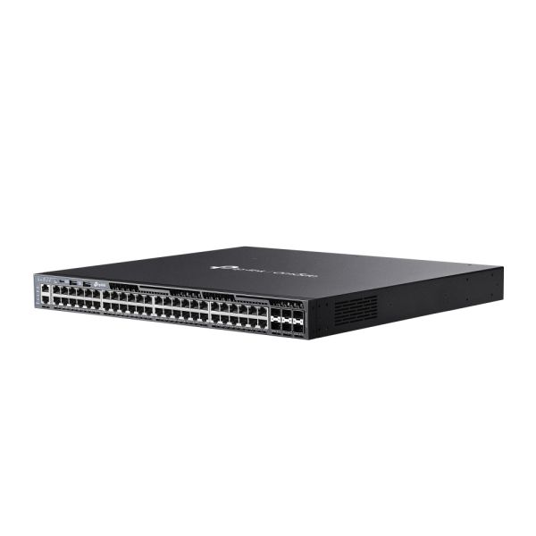 TP-Link Omada SG6654XHP netwerk-switch Managed L3 Gigabit Ethernet (10/100/1000) Power over Ethernet (PoE) 1U Zwart (SG6654XHP(UN))