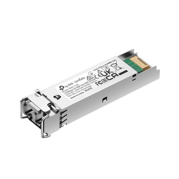 TP-Link Omada SM311LM netwerk transceiver module Vezel-optiek 1250 Mbit/s mini-GBIC/SFP 850 nm (SM311LM(8-PACK)(UN)) TP-Link Omada SM311LM netwerk transceiver module Vezel-optiek 1250 Mbit/s mini-GBIC/SFP 850 nm (SM311LM(8-PACK)(UN))