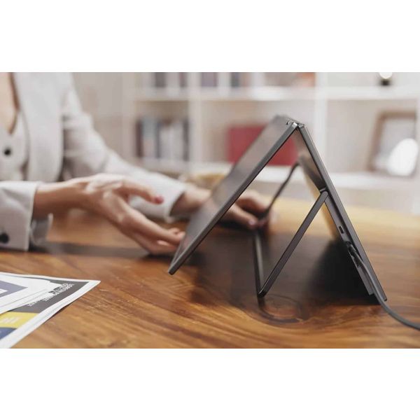 Acer PD163Qbmiuux computer monitor 39,6 cm (15.6") 1920 x 1080 Pixels Double Full HD LED Grijs (UM.ZP3EE.008)