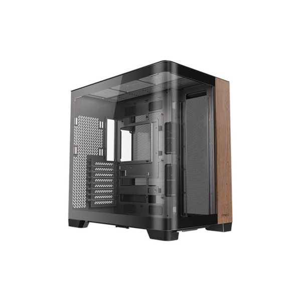 Antec C8 Curve Wood Full-Tower Gehäuse E-ATX mit Holzoptik Glasfenster (0-761345-10158-5) (0-761345-10158-5)