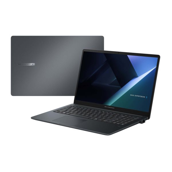 ASUS ExpertBook B1 B1503CVA-S73430X Intel® Core™ i7 i7-13620H Laptop 39,6 cm (15.6") Full HD 16 GB DDR5-SDRAM 512 GB SSD Wi-Fi 6E (802.11ax) Windows 11 Pro US International Zwart, Grijs (90NX0801-M03SY0)