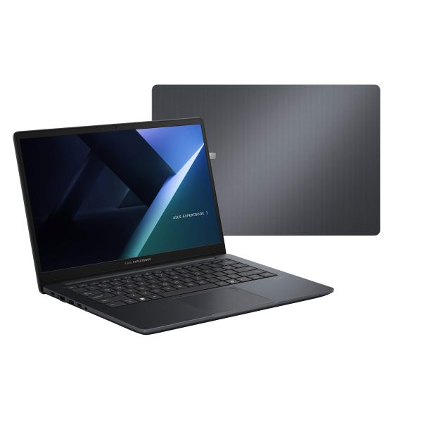 ASUS ExpertBook B1 B1403CVA-S63755X Intel® Core™ i7 i7-13620H Laptop 35,6 cm (14") Full HD 32 GB DDR5-SDRAM 1 TB SSD Wi-Fi 6E (802.11ax) Windows 11 Pro US International Zwart, Grijs (90NX0811-M04B90)