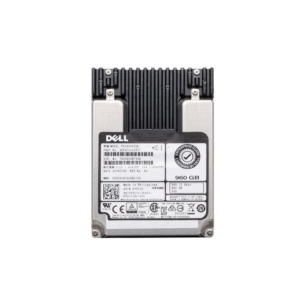 Dell 10TB 7.2K LFF SAS 12G HDD 4Kn (YYX12)