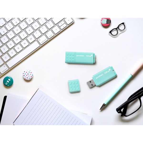 Goodram UME3 USB flash drive 32 GB USB Type-A 3.2 Gen 1 (3.1 Gen 1) Turkoois (UME3-0320CRR11)