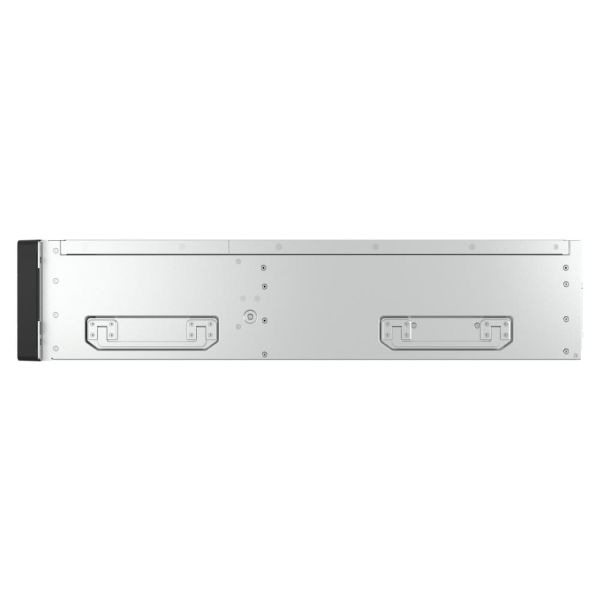 QNAP ES1686dc R2 NAS Rack (3U) Intel® Xeon® D D-2142IT 48 GB DDR4 0 TB QNAP QES Zwart, Grijs (ES1686DC-R2-2142IT-96G)