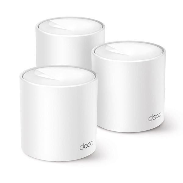 TP-Link Deco X1500 Dual-band (2.4 GHz / 5 GHz) Wi-Fi 6 (802.11ax) Wit 2 Intern (DECO X1500(3-PACK)(EU))