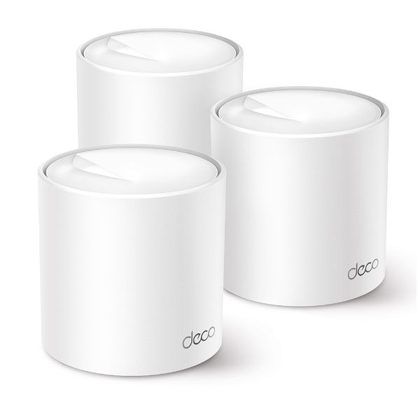 TP-Link Deco X50 (3-pack) Dual-band (2.4 GHz / 5 GHz) Wi-Fi 6 (802.11ax) Wit Intern (DECO X50(3-PACK)(EU))