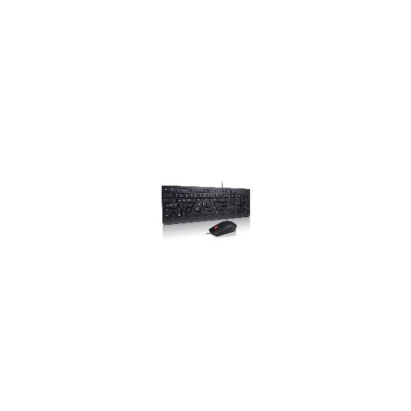 Lenovo 4X30L79893 toetsenbord Inclusief muis USB QWERTY Nederlands Zwart (4X30L79893)