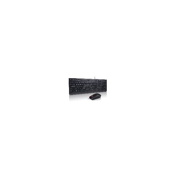 Lenovo 4X30L79922 toetsenbord Inclusief muis USB QWERTY Zwart (4X30L79922)