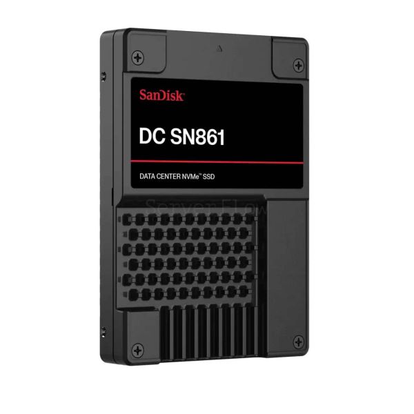 Sandisk Ultrastar SN861 SDS6BA138PSP9X3 3.84TB U.2 PCI Express 5.0 NVMe 3D TLC NAND (0TS2526)
