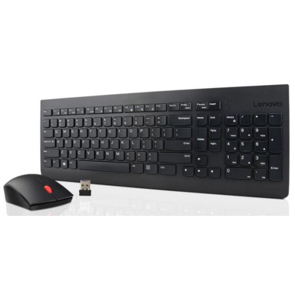 Lenovo 4X30M39472 toetsenbord Inclusief muis RF Draadloos Duits Zwart (4X30M39472)