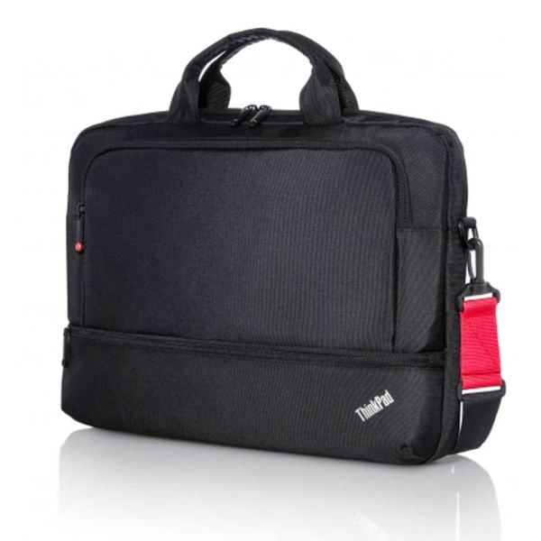 Lenovo Essential notebooktas 39,6 cm (15.6") Aktetas Zwart (4X40E77328)