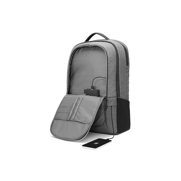 Lenovo 4X40X54260 notebooktas 43,9 cm (17.3") Rugzak Houtskool, Grijs (4X40X54260)