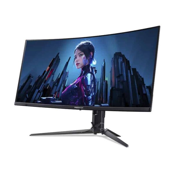 Acer Predator UM.CXXEE.501 computer monitor 86,4 cm (34") 3440 x 1440 Pixels UltraWide Quad HD QD-OLED Zwart (UM.CXXEE.501)