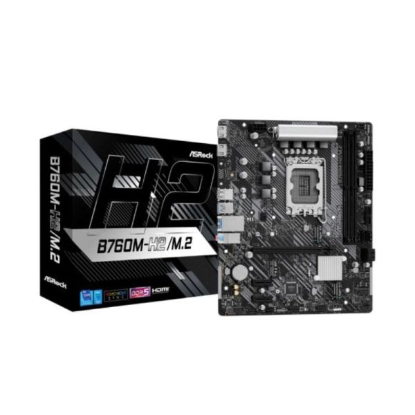 ASRock N--ASROCK B760M-H2/M.2 LGA1700 2xHDMI (B760M-H2/M.2)