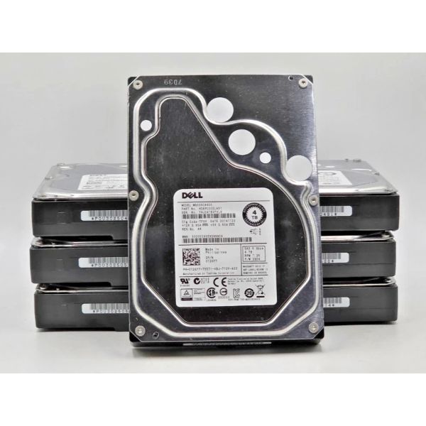 Dell 4TB 7.2K 12G 3.5INCH SAS HDD (XWM1W-RFB)