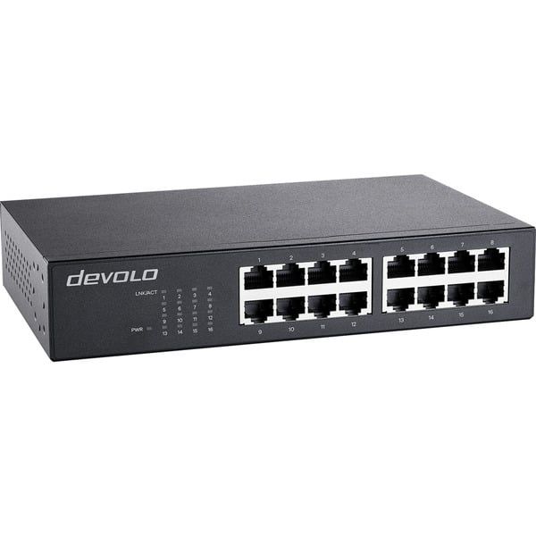 devolo Ethernet Switch 16 Port 16x Gigabit Ethernet (7235)