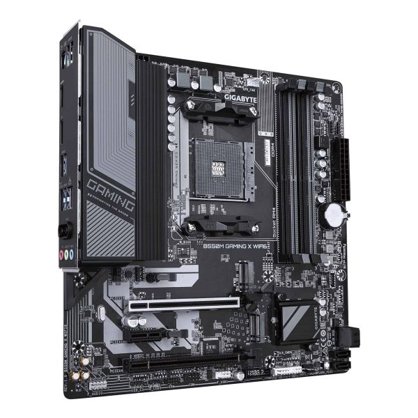 GIGABYTE B550M GAMING X WIFI6 moederbord AMD B550 Socket AM4 micro ATX (B550M GAMING X WIFI6)