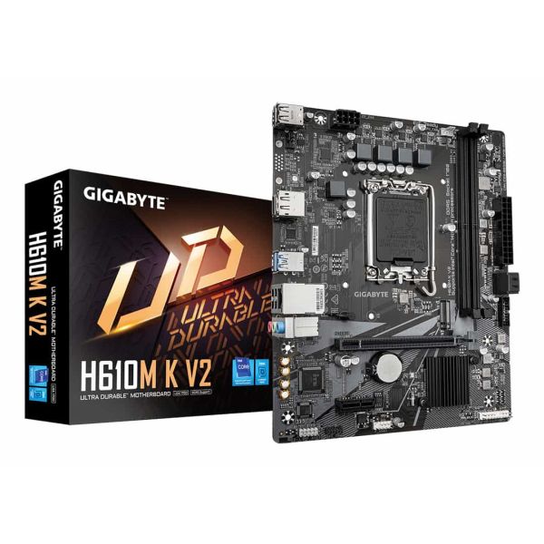 GIGABYTE H610M K V2 moederbord Intel H610 LGA 1700 micro ATX (H610M K V2)