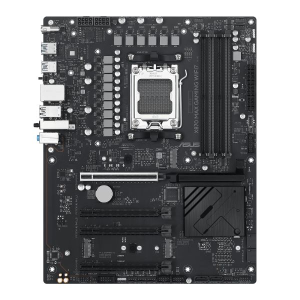 ASUS X870 MAX GAMING WIFI7 AMD X870 Socket AM5 ATX (90MB1LY0-M0EAY0) ASUS X870 MAX GAMING WIFI7 AMD X870 Socket AM5 ATX (90MB1LY0-M0EAY0)