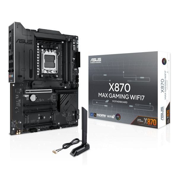 ASUS X870 MAX GAMING WIFI7 AMD X870 Socket AM5 ATX (90MB1LY0-M0EAY0)