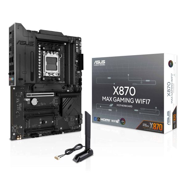 ASUS X870 MAX GAMING WIFI7 AMD X870 Socket AM5 ATX (90MB1LY0-M0EAY0)