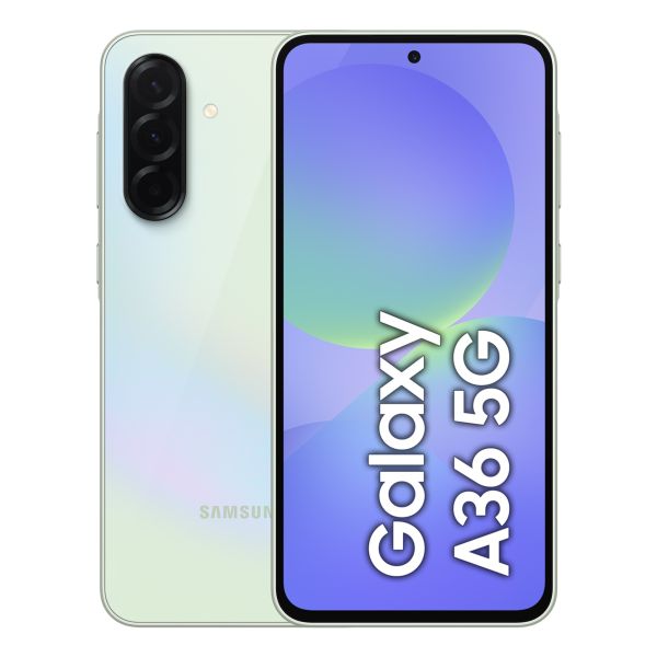 Samsung Galaxy A36 5G 17 cm (6.7") Dual SIM Android 15 USB Type-C 8 GB 256 GB 5000 mAh Limoen (SM-A366BLGGEUE)