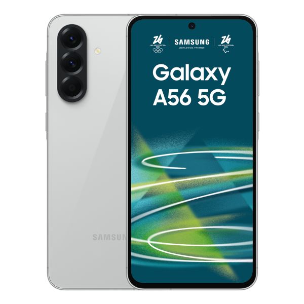 Samsung Galaxy A56 5G 17 cm (6.7") Dual SIM Android 15 USB Type-C 8 GB 128 GB 5000 mAh Licht Grijs (SM-A566BZAAEUE)