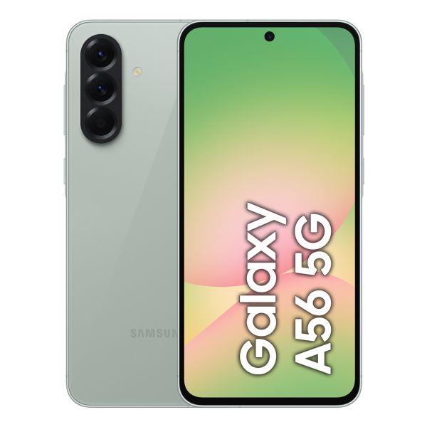 Samsung Galaxy A56 17 cm (6.7") Dual SIM Android 15 5G USB Type-C 8 GB 128 GB 5000 mAh Olijf (SM-A566BZGAEUE) Samsung Galaxy A56 17 cm (6.7") Dual SIM Android 15 5G USB Type-C 8 GB 128 GB 5000 mAh Olijf (SM-A566BZGAEUE)