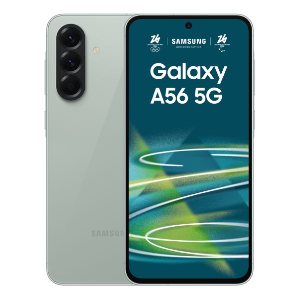 Samsung Galaxy A56 5G 17 cm (6.7") Dual SIM Android 15 USB Type-C 8 GB 256 GB 5000 mAh Olijf (SM-A566BZGCEUE)