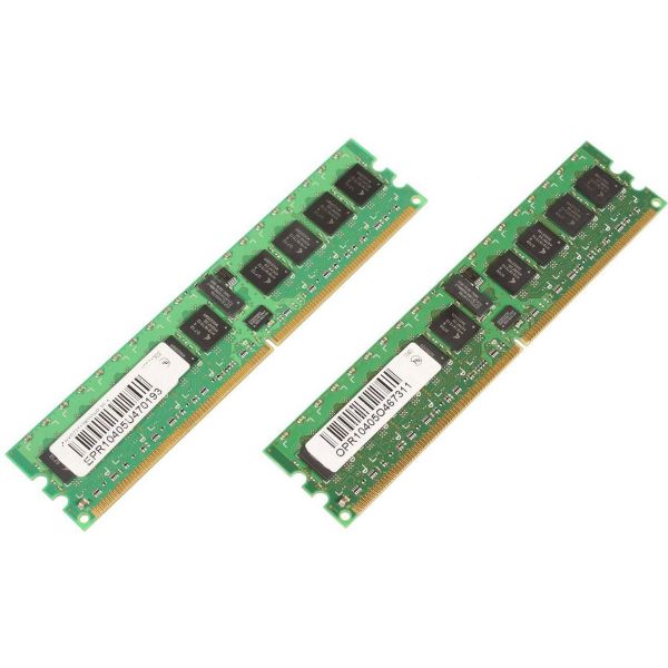 CoreParts - DDR2 - Kit - 2GB: 2 x 1GB - DIMM 240-PIN - 667 MHz / PC2-5300 - registriert - ECC - für Dell PowerEdge 2970, 6950, M (MMD2629/2GB)