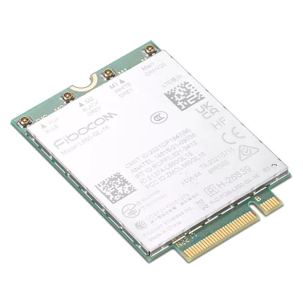 Lenovo 4XC1K20992 netwerkkaart Intern WWAN 1000 Mbit/s (4XC1K20992)