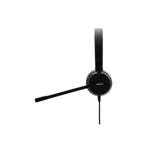 Lenovo Pro Wired Stereo VOIP Headset Bedraad Hoofdband Kantoor/callcenter Zwart (4XD0S92991)