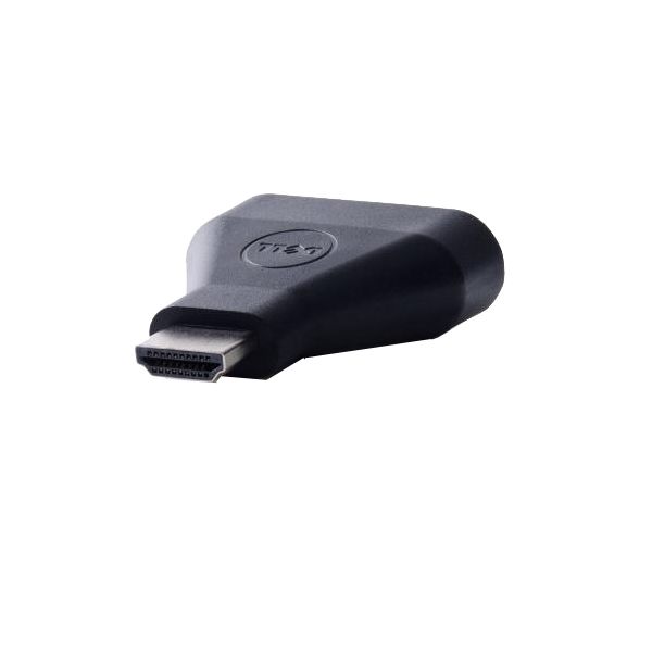 DELL 492-11681 tussenstuk voor kabels 19-pin HDMI-A M 24-pin DVI FM Zwart (492-11681)