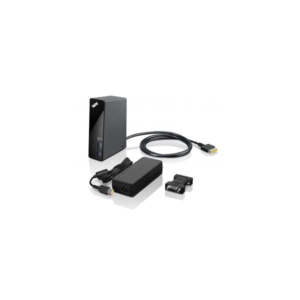Lenovo 4X10E52940 laptop dock & poortreplicator Bedraad Zwart (4X10E52940) Lenovo 4X10E52940 laptop dock & poortreplicator Bedraad Zwart (4X10E52940)