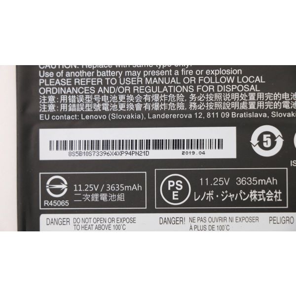 Lenovo 5B10S73396 laptop reserve-onderdeel Batterij/Accu (5B10S73396)