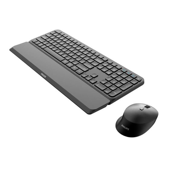 Philips 6000 series SPT6607B/21 toetsenbord Inclusief muis Universeel RF-draadloos + Bluetooth Zwart (SPT6607B/21)